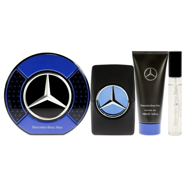 Set de regalo de perfume Mercedes Benz Man EDP de 15 ml y 100 ml con gel de ducha