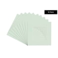 thumbnail image 3 of Honeydew 12x12 White Picture Mats with White Core for 8x8 Pictures - Fits 12x12 Frame, 3 of 4
