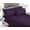 Purple, variant on 1500 Series King Bed Sheet Set, Soft & Smooth Microfiber, Deep Pocket Fit, Wrinkle Resistant, Breathable, 4-Piece, Queen, Purple