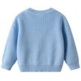 thumbnail image 2 of lnmuld Sweaters for Hand Embroidered Floral Knit Sweater for Girls Soft Comfortable Pullover Top for Baby Daily Wear and Birthday Celebration Size:1-2 Years, 2 of 7