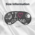 thumbnail image 5 of Naloa I Love Coffee Print Sleep Mask for Sleeper, Light Blocking Sleeping Eye Mask for Women Men, Eye Shade with Adjustable Strap for Travel, Nap,Meditation, 5 of 7