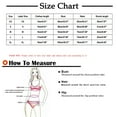thumbnail image 3 of Cxenplz Triangle Bikini for Women Tie-Dye Printing String Bikini Set Low Waisted Two Piece Swimsuit Summer Vacation Bathing Suits, 3 of 5
