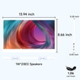 thumbnail image 3 of AYY Portable Monitor 15.6inch 1080P FHD - USB-C/HDMI Computer Display, HDR IPS Gaming Monitor Compatible with Laptop PC MAC Phone PS4 Xbox Switch, w/, 3 of 8