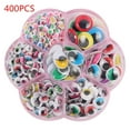 thumbnail image 3 of 2x Ojos de Seguridad de Varios Tamaños con Estuche de Almacenamiento de Plástico para Manualidades de de Peluche de Oso 2 piezas, 3 of 8