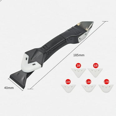 5 In 1 Silicone Remover Caulk Finisher Sealant Scraper Grout Kit Hand Tool Set
