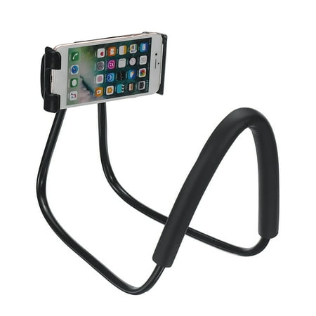 360? Flexible Lazy Hanging on Neck Phone Bracket Holder Desktop Support Mount for Universal Smart Cell Phone