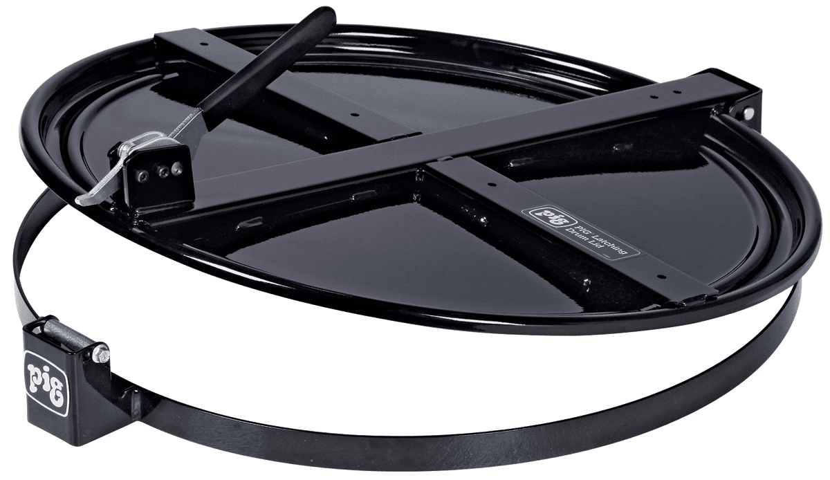 Latching Drum Lid For 55 Gal Black