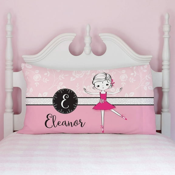 Ballet Dancer Personalized Pillowcase