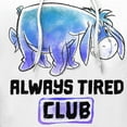 thumbnail image 2 of Men's Winnie the Pooh Always Tired Club Pull Over Hoodie White Large, 2 of 4