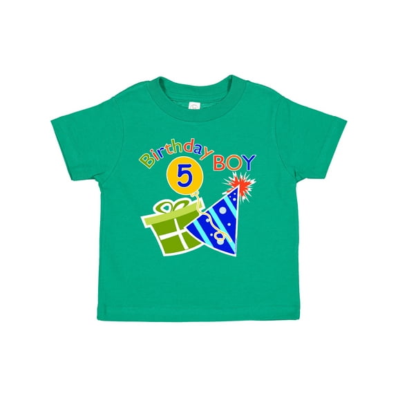 Inktastic Birthday Boy 5th Birthday Boys Toddler T-Shirt