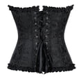 thumbnail image 6 of SBYOJLPB Women's Waist Trainers Cincher Solid Color Tummy Control Shapewear Top, 6 of 8