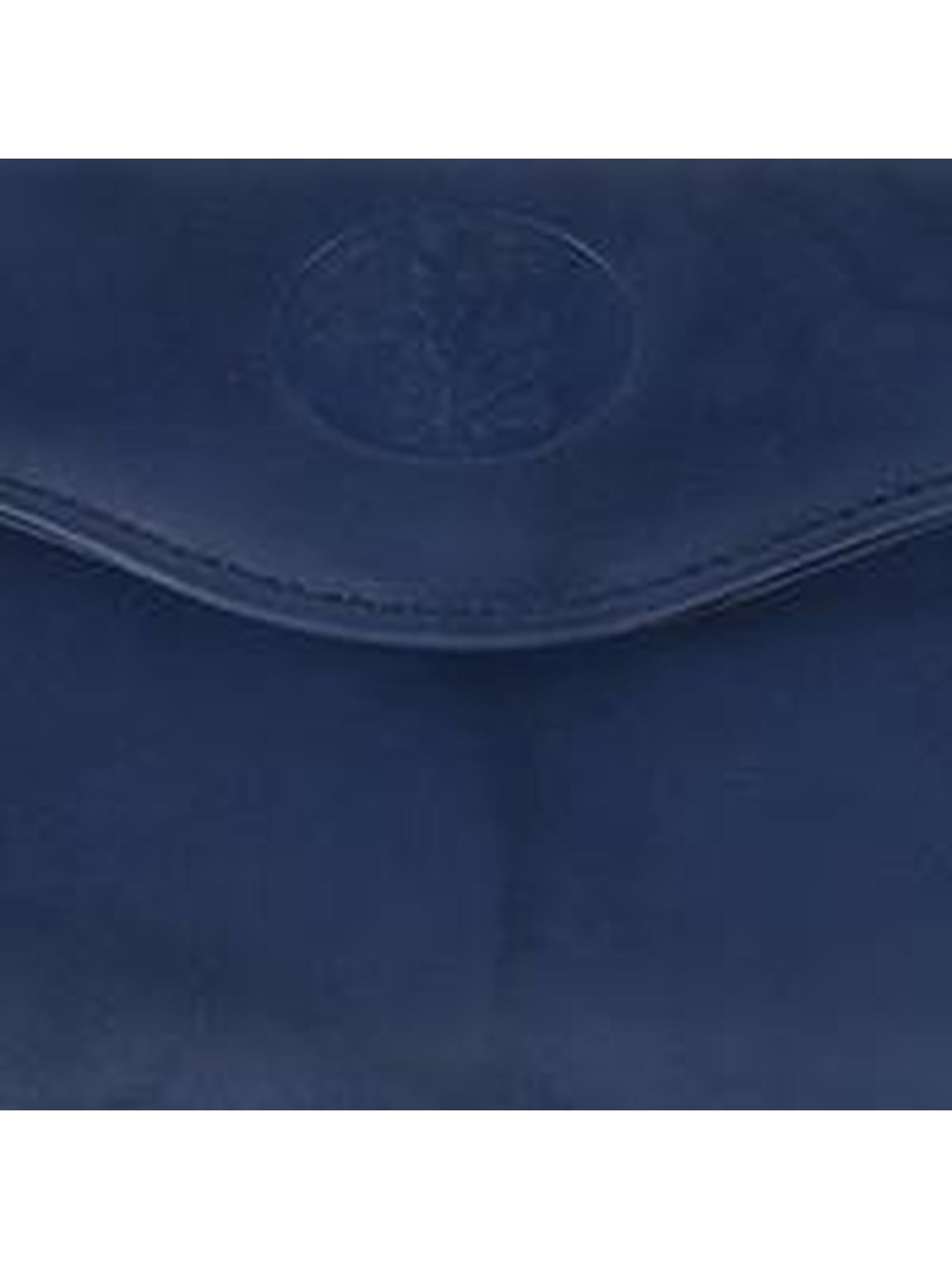 Julia Buxton Women's Heiress Organizer Clutch Leather, Navy