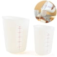 thumbnail image 3 of Clear Scales Silicone Measuring Cup Spoon 250ml/500ml Jewelry DIY Tool, 3 of 6