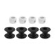 thumbnail image 1 of 4 bujes de futbolín, varillas de rodamiento, altura interior ligera de 23-34 mm, piezas de repuesto para futbolín con anillos de tope de ., 1 of 9