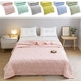 thumbnail image 1 of Lekihaqq Cool Summer Quilt Refreshing Summer Comforter Soft Polyester Fiber Breathable Lightweight Duvet For Hot Sleep Night Sweat, 1 of 7