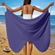 thumbnail image 1 of Playa de las Mujeres Cubre-Ups Sheer Chiffon Sarong con Correa Ajustable Alta Hendidura Que Fluye Envoltura Drapeada para Piscina, 1 of 9