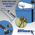 thumbnail image 2 of Ultimaxx GoPro Selfie Stick Camera Monopod Handheld Extender Mount Bar with Lanyard, 2 of 8