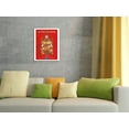 thumbnail image 4 of Fly CAL with Fortune - Tsai Shen Yeh God of Wealth - China Airlines - Vintage Airline Travel Poster - Master Art Print (Unframed) 12in x 18in, 4 of 4