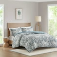 thumbnail image 2 of Gracie Mills Candice 3 Piece Floral Printed Cotton Duvet Cover Set - GRACE-15819, 2 of 5