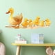 thumbnail image 1 of Adhesivos de pared con dibujos animados de pato, linda madre pato con patitos, 1 of 3