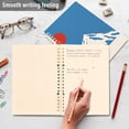 thumbnail image 4 of FORMRS 1-Subject Spiral Notebook 8" x 5" College Ruled 60 Refillable Sheet A5 Hard Cover, Snow Mountain, 4 of 7