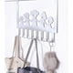 thumbnail image 2 of un Morceau De Crochet De Porte En Acier Inoxydable Conque Sans Couture Et Sans Poinon Crochet De Porte De Cuisine De Salon Porte-manteau, 2 of 4