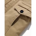 thumbnail image 4 of Men's Outdoor Fashion Comfortable Breathable Retro Cotton Jacket Windproof Comfy Coat For Autumn And Winter, 4 of 6