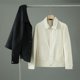 thumbnail image 2 of Nueva chaqueta casual versátil y sencilla de color sólido con cuello otoñal y estampado de burbujas 3D para hombres, 2 of 5