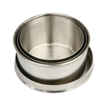 

Rdeuod Cups Steel Travel Telescopic Collapsible Shot Glass Emergency Pocket Cup Kitchen Organization