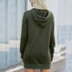 thumbnail image 4 of Vestido Con Capucha, Vestido De Sudadera Informal Con Cordón Estampado A La Moda Para Fiestas Navideñas Para La Vida Diaria ANGGREK  Otros, 4 of 6