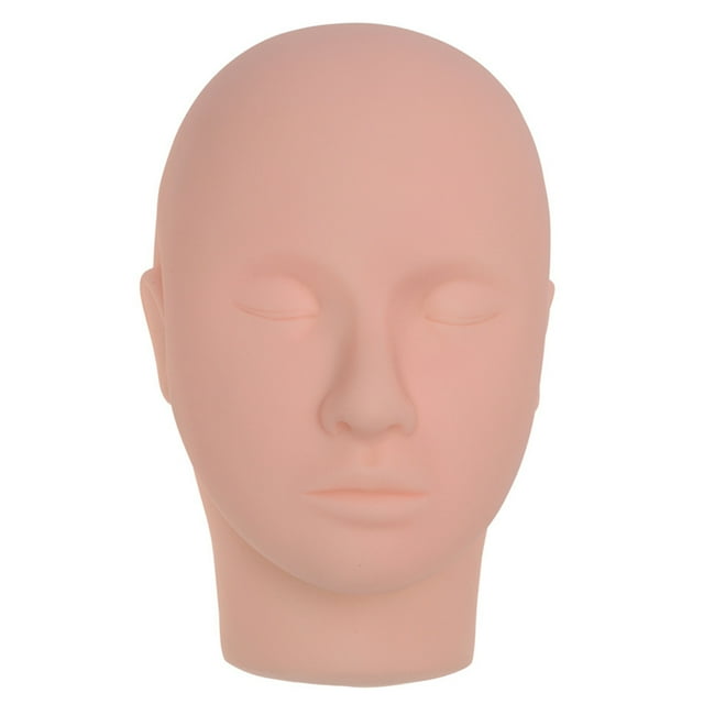 Shisuyan Lash Practice Mannequin Beige For Artists Painting Learning 1Pack 9.8x5.9x4.7in