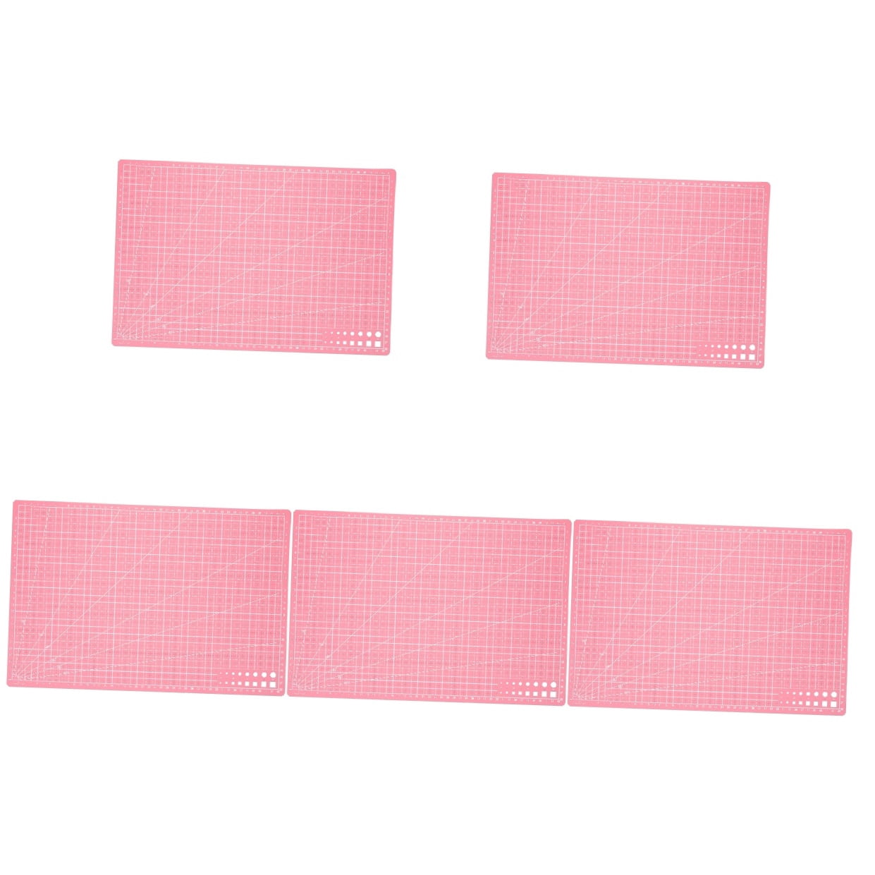 5 Pack Quilting Cutting Mat Backing Non-skid Good Toughness