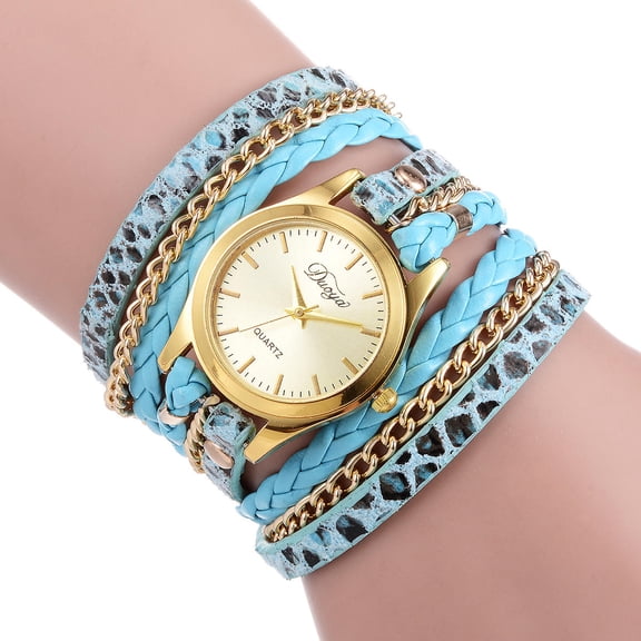 LOLIPPYY Women Watch with Bracelet Stylish Fashion Design Timekeeping 1Pack