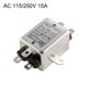 thumbnail image 2 of AC 115/250V 15A CW1B-15A-T Noise Suppressor Power EMI Filter, 2 of 4