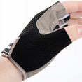 thumbnail image 3 of Guantes antideslizantes de medio dedo (negro M), 3 of 4