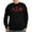 Black, variant on CafePress - Alpha Sigma Phi Greek Letters Cardinal Sweatshirt - Classic Crew Neck Sweatshirt