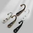 thumbnail image 3 of QualitChoice Wall Mount Hanger Household Small Organization Fitting Hanging Tool Zinc Alloy Storage Hook Holding Hooks Accessories Type 7 1Set, 3 of 6