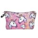 thumbnail image 2 of Bolsa de almacenamiento para mujer Animal Horse Bolsas de cosméticos con estampado floral de poliéster (90) Tmvgtek Para estrenar, 2 of 7