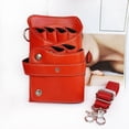 thumbnail image 6 of Home Textile Storage,Hair Tool Bag Leather Salon Bag Portable Hairdresser Bag With Waist Shoulder Belt Hairdresser Scissor Multifunction Tools Bag For Comb Clip Shear Bag, 6 of 8