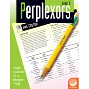 MindWare Perplexors: Level B - 48 Full-Page Puzzles With Solutions - Logic Puzzles for a Sharper Mind - Ages 10+