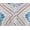 CORNFLOWER BLUE PRINT, variant on Split Neck Cotton Midi Dress