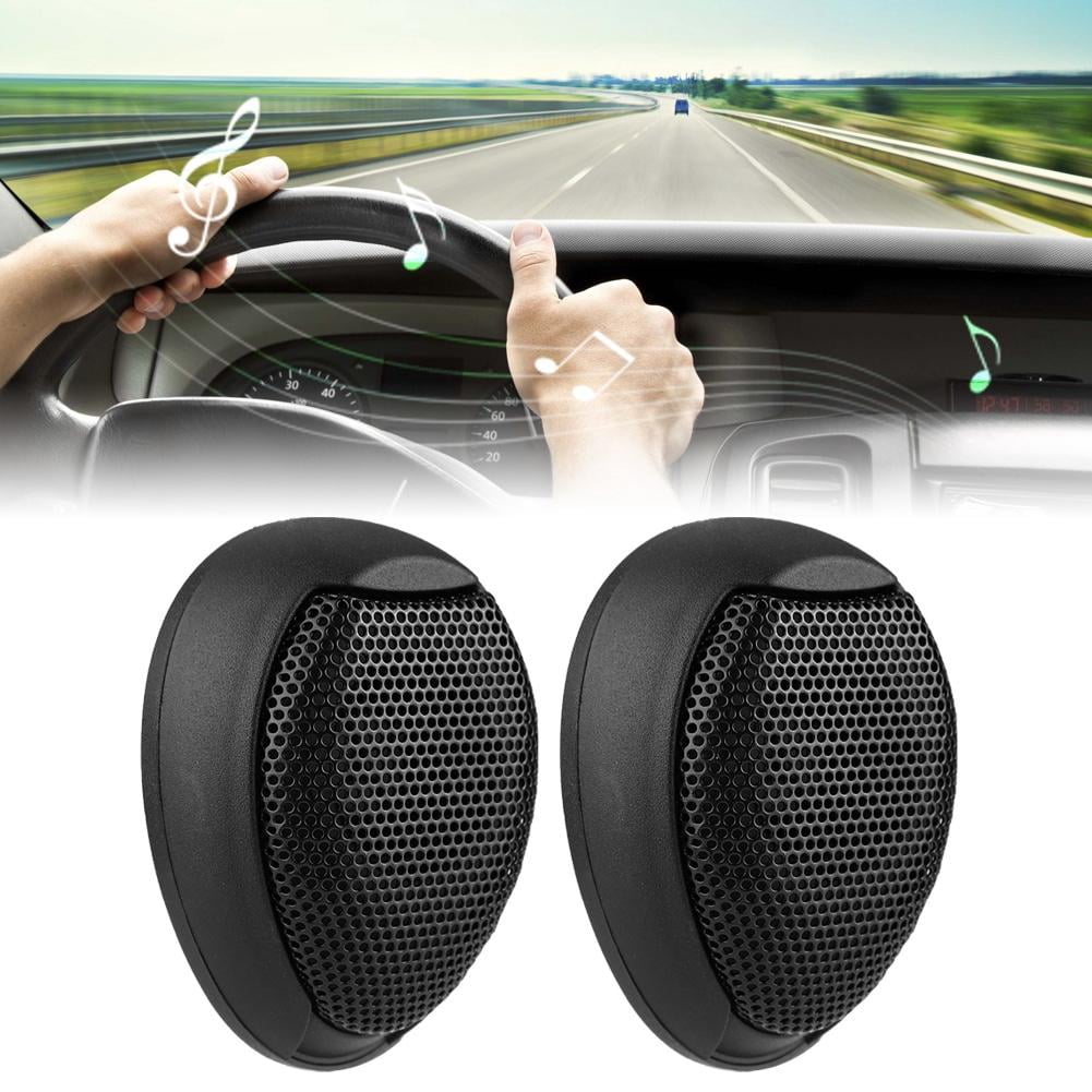 Garosa 1000W Mini Car Speaker Audio Round Stickable Loudspeaker