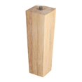 thumbnail image 4 of Set Of 4 Wooden Oak Furniture Square Legs, 4 of 5
