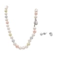 thumbnail image 2 of Set 2 Piezas Collar y Aretes Perla de Mallorca 8mm 45cm | Colores Pasteles, 2 of 6