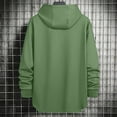 thumbnail image 4 of Fgnfyis Mens Hooded Sweatshirt Casual Long Sleeve Drawstring Knit Pullover Hoodies Mens Hoodies AG L, 4 of 4