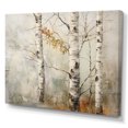 thumbnail image 2 of Designart "Shimmering Birch Elegance" Tree Birch Canvas Prints, 2 of 7