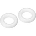 thumbnail image 1 of MECCANIXITY 1.8 Inch Foam Wreath Forms Round Craft Rings for DIY Art Crafts, Florists, Home Decoration Pack of 2, 1 of 6