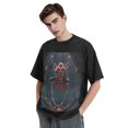 thumbnail image 4 of Spider-Man 230g Vintage Washed Drop Shoulder T-Shirt - Iron On, 4 of 7