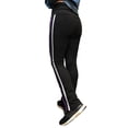 thumbnail image 2 of Sweet Vibes Women's Double Stripe Stretch Rib Sweatpants, 2 of 3