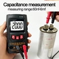 thumbnail image 3 of Resistance Professional Digital Multimeter Color Display Handheld Multimeter NCV  Tester Professional Voltage Current Capacitance Resistance Diode Measurement Meter with Flashlight, 3 of 7